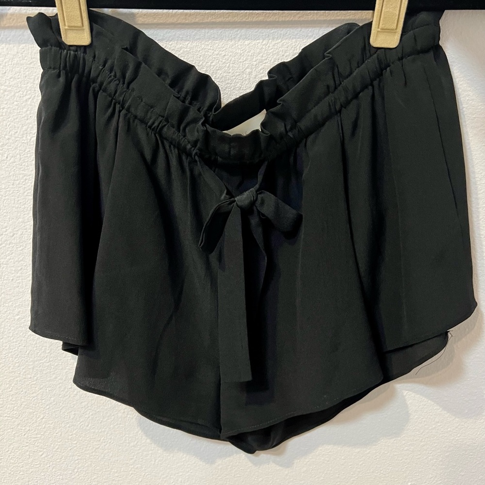 Aritzia Wilfred Silk Drawstring Shorts- Small